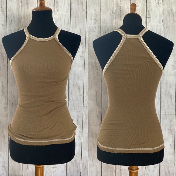 Free People Tops - Free People Racerback Tank Hand Dyed Size Small